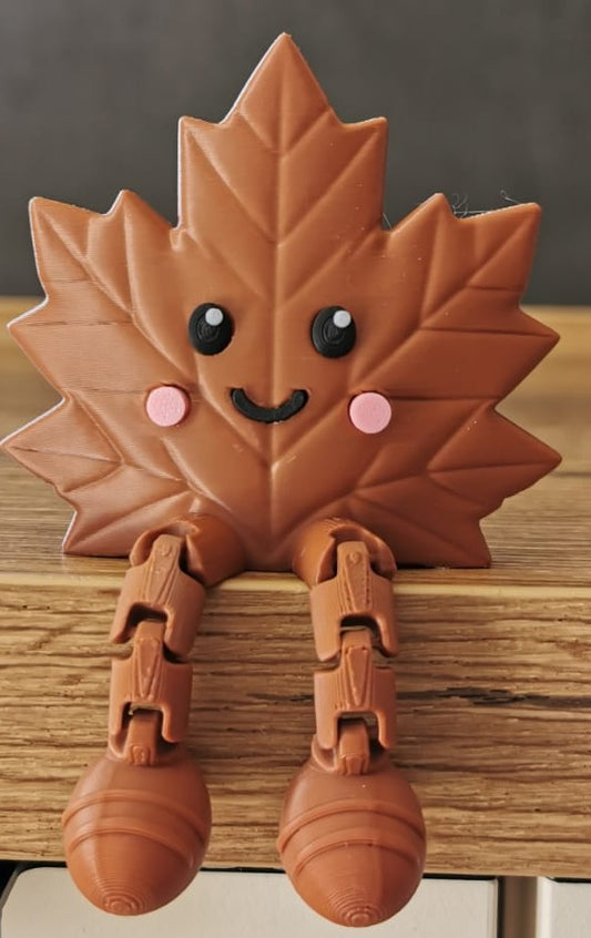 🍁 Efterårsblad med Bevægelige Ben 🍁