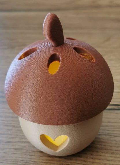 Acorn-lampe i PLA 🌰💛